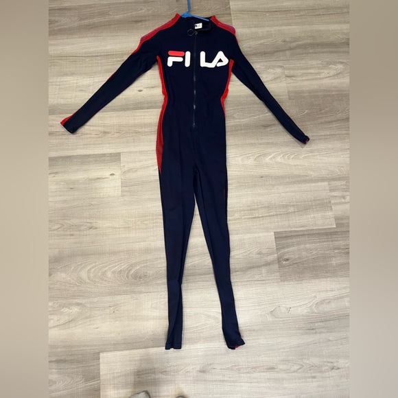 RARE FILAS jumpsuit. This jumpsuit will have people staring.. fits 2-4 - Picture 4 of 7